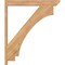 Ekena Millwork Imperial Slat Smooth Outlooker, Western Red Cedar, 5 1/2"W x 36"D x 42"H OUT06X36X42IMP06SWR - alternate 4